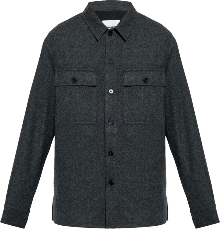Jil Sander Virgin-Wool Shirt