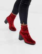 red designer boots