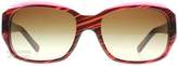 Thumbnail for your product : DKNY DY4048 Sunglasses Brown Striped / Violet 342413 55mm