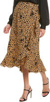 Thumbnail for your product : Rosewater Remi Ruffle Midi Skirt