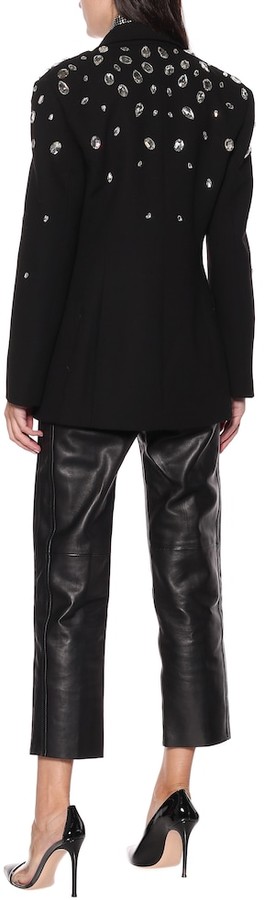 Christopher Kane Crystal Embellished Blazer Shopstyle