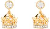 Thumbnail for your product : Juicy Couture Pink Pearl Crown Luxe Wishes Earrings