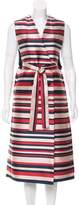 Thumbnail for your product : Tome Striped Trench Vest w/ Tags