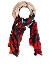 Thumbnail for your product : Diane von Furstenberg Kenley mark landscape print scarf