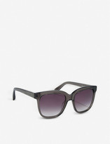 Thumbnail for your product : The White Company Oversized square-frame acetate sunglasses