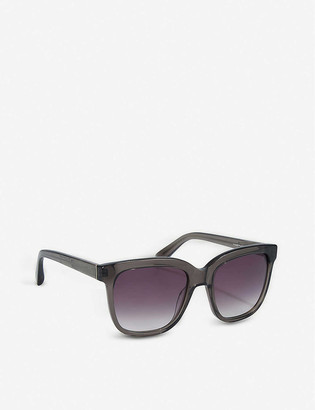 The White Company Oversized square-frame acetate sunglasses