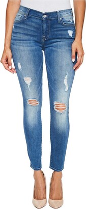 7 For All Mankind Women's Ankle Skinny With Desroy in Radiant Pier