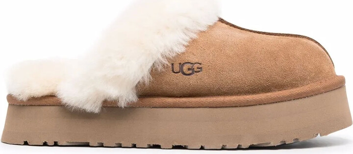 UGG Disquette suede slippers