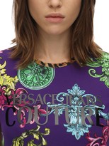 Thumbnail for your product : Versace Printed Cotton Jersey T-shirt