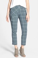 Thumbnail for your product : Nordstrom 1.State Window Pane Wrap Front Crop Pants Exclusive)