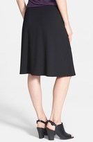 Thumbnail for your product : Eileen Fisher Stretch Jersey Faux Wrap Skirt
