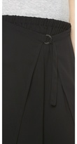 Thumbnail for your product : DKNY Pure Wide Leg Wrap Pants