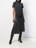 Thumbnail for your product : Brunello Cucinelli Satin-Panelled Dress