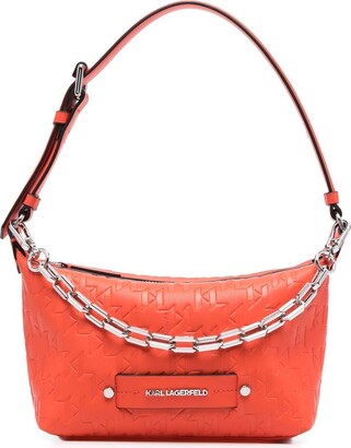 Karl Lagerfeld Paris Orange Handbags | ShopStyle