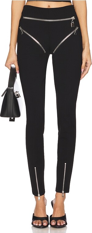 Area Zipper Brief Legging