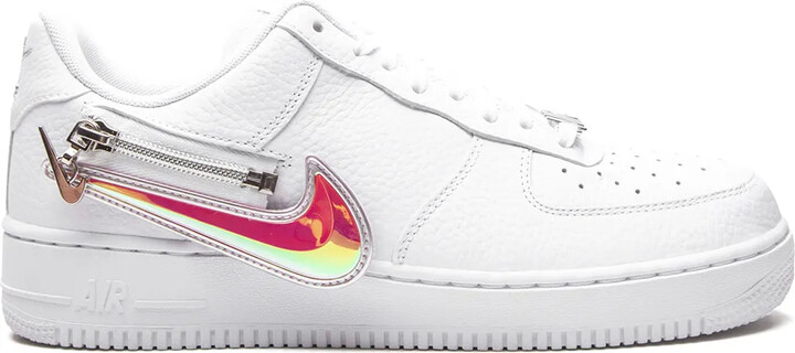 tenis nike air force 1 07 premium zip swoosh white