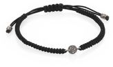 Thumbnail for your product : Chan Luu Champagne Diamond, Sterling Silver & Cord Bracelet