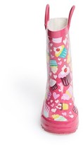 Thumbnail for your product : Western Chief 'Cupcake Toss' Rain Boot (Walker, Toddler & Little Kid)