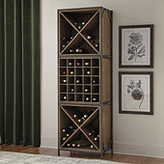 Thumbnail for your product : Ballard Designs Thayer Wine Tower - Two "X" Boxes and One Grid Box