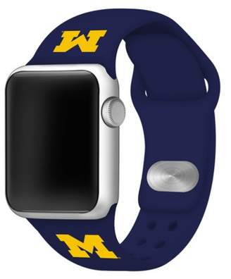 Affinity Bands Michigan Wolverines Silicone Sport Band for Apple Watch - 42mm/44mm