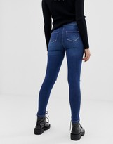 Thumbnail for your product : Parisian high waisted jeggings with ripped knee