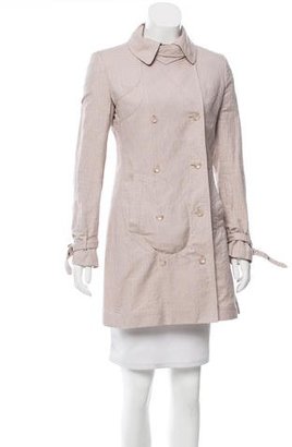 Stella McCartney Double-Breasted Trench Coat