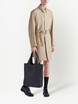 Thumbnail for your product : Prada Triangle-Logo Trench Coat