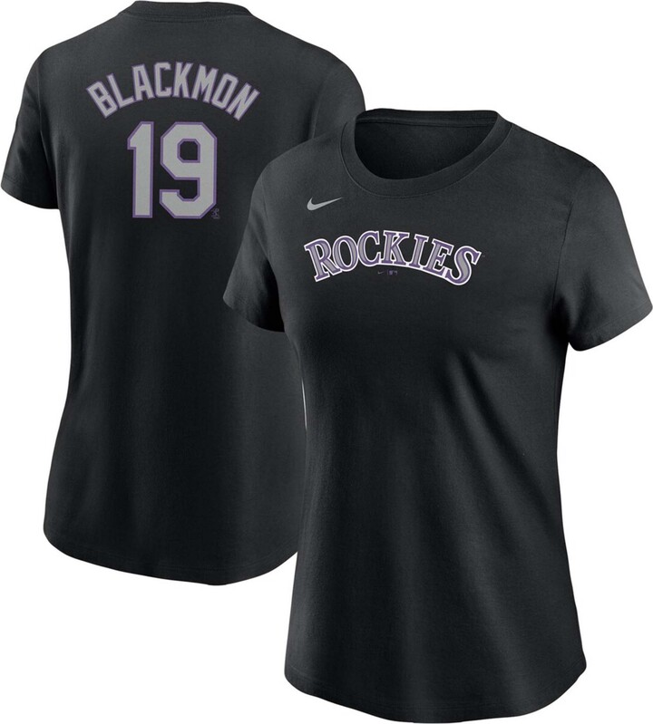 Women's Nike Charlie Blackmon White Colorado Rockies Home Replica Player  Jersey
