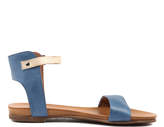 Thumbnail for your product : EOS Larnell-w Blue cafe creme Sandals Womens Shoes Casual Sandals-flat Sandals