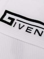 Thumbnail for your product : Givenchy logo socks white