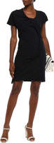 Thumbnail for your product : Helmut Lang Knotted Cotton-blend Jersey Mini Dress