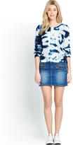 Thumbnail for your product : Tommy Hilfiger Sophie Multi Zip Denim Skirt