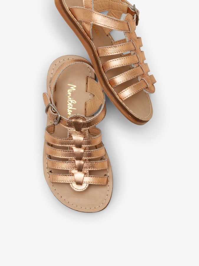 childrens gold gladiator sandals