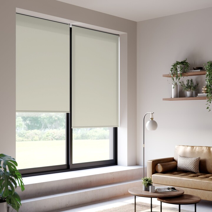 Dunelm Aura Made to Measure Daylight Roller Blind Aura Taupe