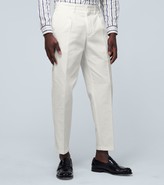 Thumbnail for your product : Thegigi Pleated cotton-twill pants