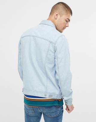 ASOS DESIGN denim jacket in light blue wash