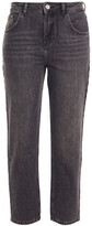 Thumbnail for your product : Claudie Pierlot Pamela Cropped Mid-rise Straight-leg Jeans