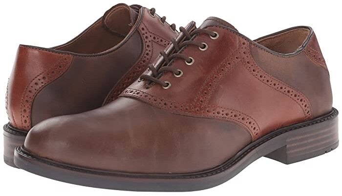 johnston & murphy tabor saddle dress oxford