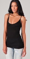 Thumbnail for your product : Enza Costa Ribbed Skinny Tank