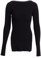 Thumbnail for your product : Alexander Wang Moving Rib Long-Sleeve Sweater