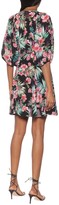 Thumbnail for your product : Les Rêveries Floral silk minidress