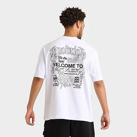 Hoodrich Men's Asphalt Oversized T-Shirt in White | Size: Medium