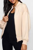 Thumbnail for your product : boohoo Batwing Bomber Jacket