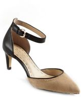 Thumbnail for your product : Enzo Angiolini Crystani Leather Ankle-Strap Pumps