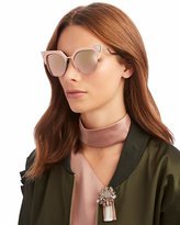 Thumbnail for your product : Fendi Pink Cat Eye Sunglasses
