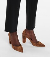 Thumbnail for your product : Gianvito Rossi Piper 85 suede pumps