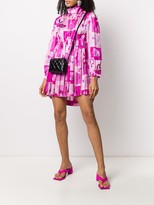 Thumbnail for your product : Balenciaga Pleated Baby Doll Dress