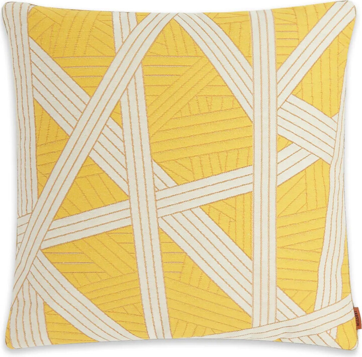 Missoni Home small Nastri striped cushion