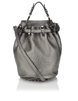 Thumbnail for your product : Alexander Wang Carbon Leather Diego Bag