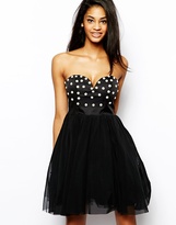 Thumbnail for your product : Rare Party Dress with Pearl Embellishment
